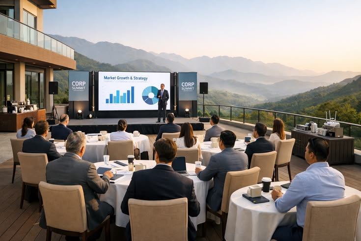 Corporate Event Planner in Rishikesh: Elevate Your Business Events with Nosh N Shots